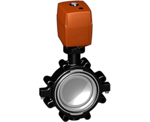 +GF+電動(dòng)蝶閥 電動(dòng)塑料蝶閥，100-230V GF141型凸耳式蝶閥 進(jìn)口蝶閥